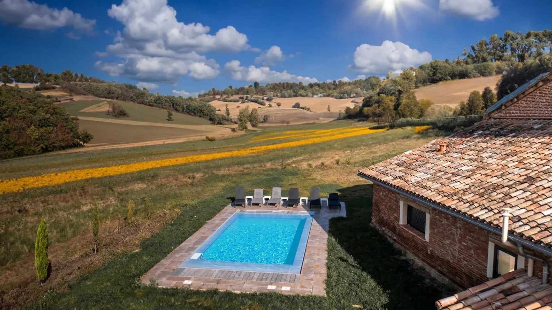 Escapade A La Metairie De Rouzies - Piscine Et Nature Tauriac  Франция